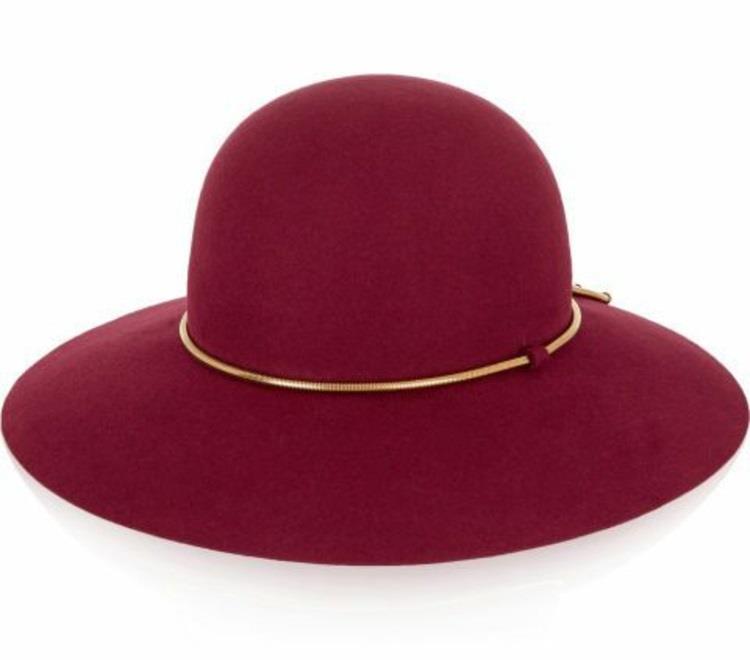 Γυναικεία καπέλα καπέλο κεράσι κόκκινο Γυναικείες συμβουλές μόδας και στυλ