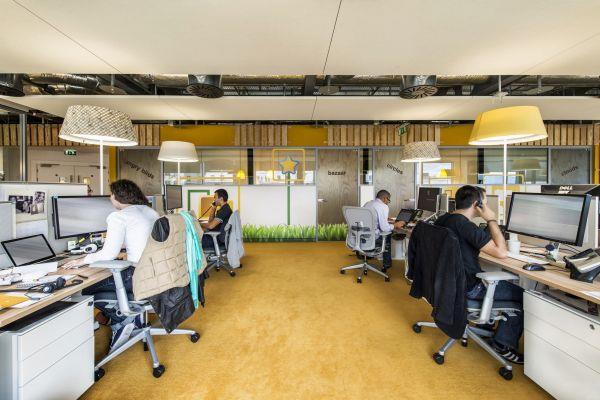 Τα νέα φωτιστικά δαπέδου καρέκλας γραφείου εργασίας Google Campus Management