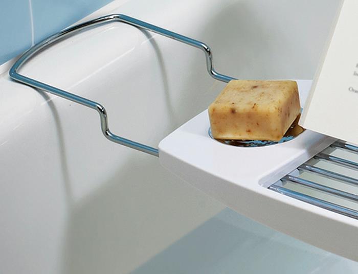 Ιδέες για μπανιέρα ράφι ντεκό μπάνιου ράφι σαπούνι μπανιέρας