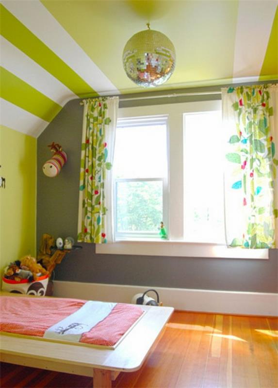 Ιδέες διακόσμησης πολύχρωμο παιδικό δωμάτιο