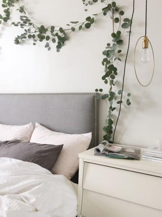Deco υπνοδωμάτιο κλαδιά ευκαλύπτου λεπτό άρωμα