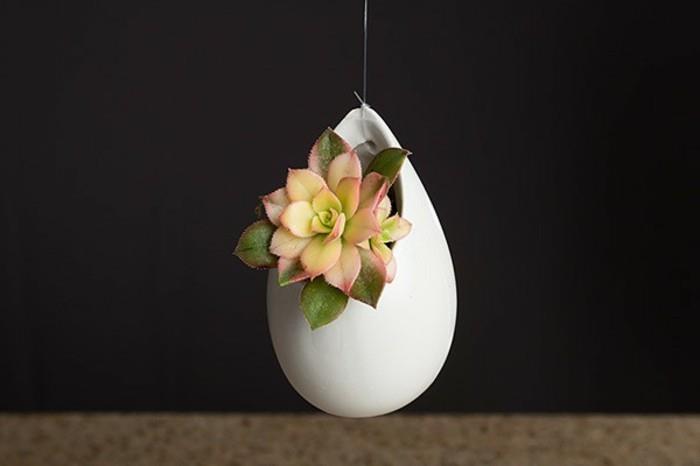 Διακοσμητικά βάζα λουλουδιών δημιουργικά διακοσμητικά αντικείμενα που κρέμονται λουλούδια