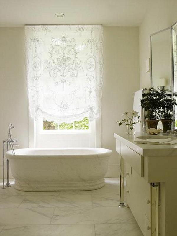 Σχεδιασμός παραθύρων ελαφριές κουρτίνες ρολά μπάνιου