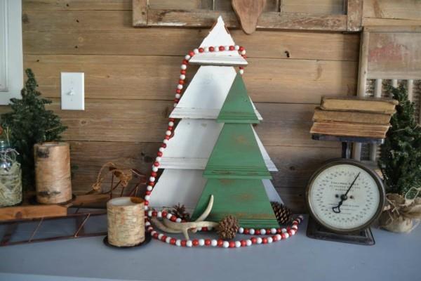 Φτιάξτε μόνοι σας διακοσμητικά ρουστίκ χριστουγεννιάτικα στολίδια