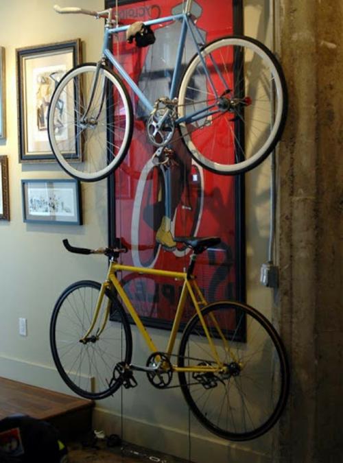 DIY κατάστημα ποδηλάτων σωστά στο σπίτι κορνίζες φωτογραφιών
