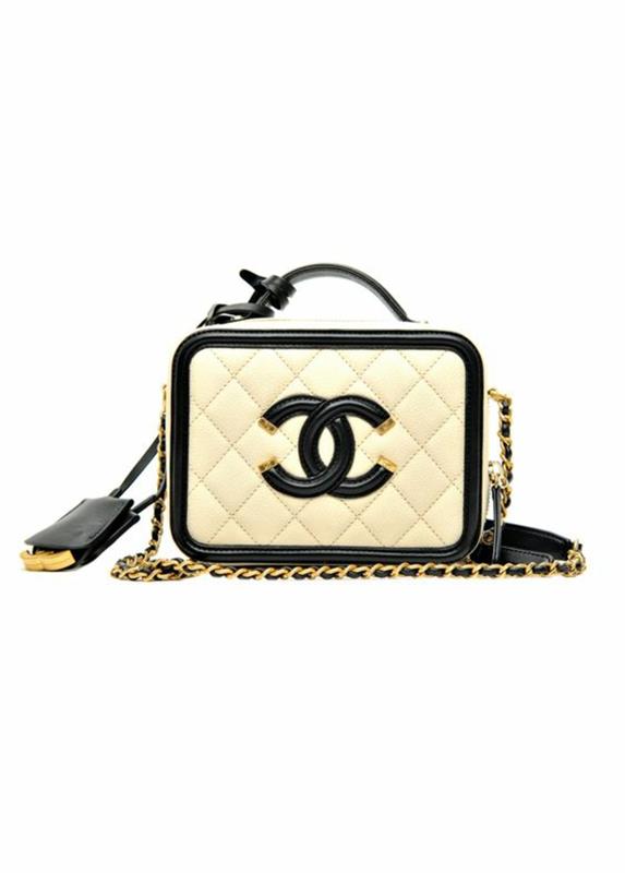 Τσάντες σχεδιαστών Chanel τσάντες μαύρες λευκές