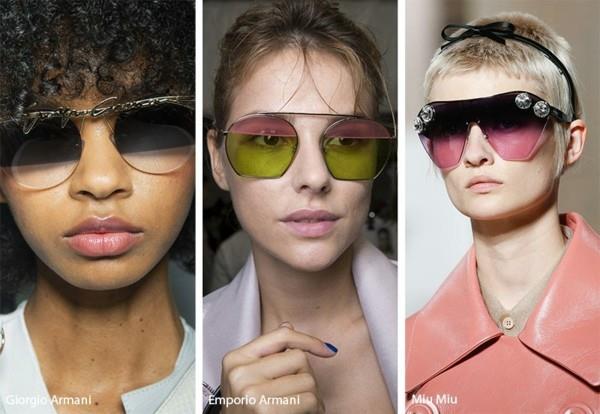Γυαλιά ηλίου σχεδιαστών 2019 τάσεις γυαλιών ηλίου δίχρωμοι φακοί