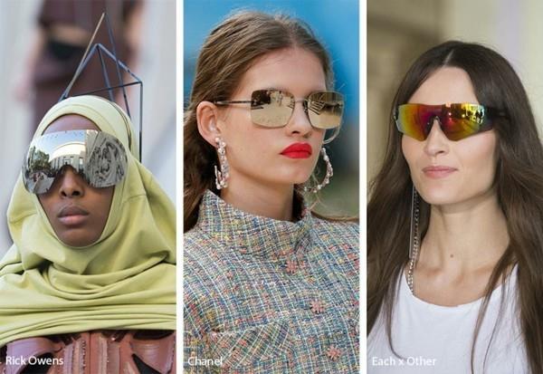 Γυαλιά ηλίου σχεδιαστών 2019 τάσεις καθρέφτη γυαλιά καθρέφτη γυαλιά