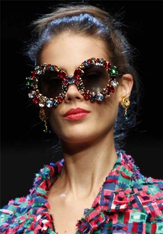 Σχεδιαστής γυαλιά ηλίου γυναικείες τάσεις μόδας αξεσουάρ σκουλαρίκια καλοκαιρινή μόδα