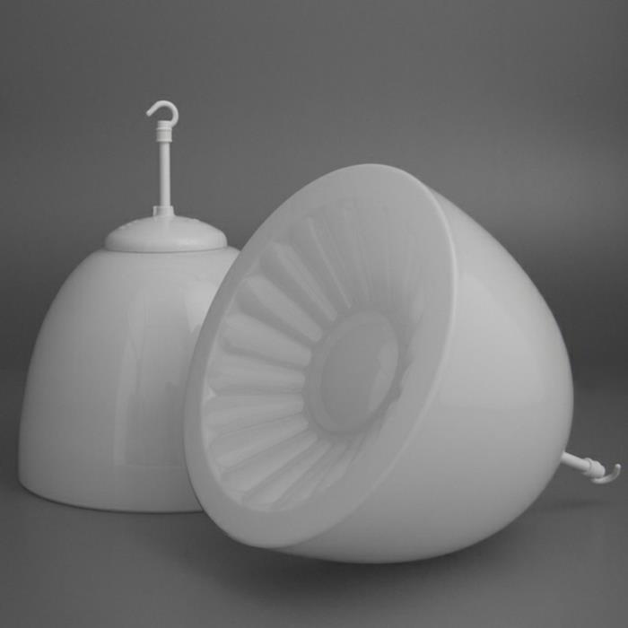 Σχεδιαστικά φώτα Skinflint Σχεδιασμός λευκών αμπαζούρ