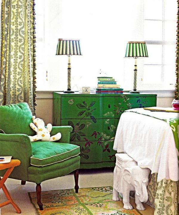 λωρίδες επιτραπέζιες λωρίδες χρώμα έννοια του πράσινου καναπέ πολυθρόνας