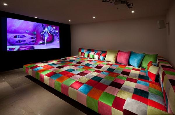 Οι καλύτερες ιδέες για καναπέδες σαλονιού πολύχρωμες πλατείες σινεμά