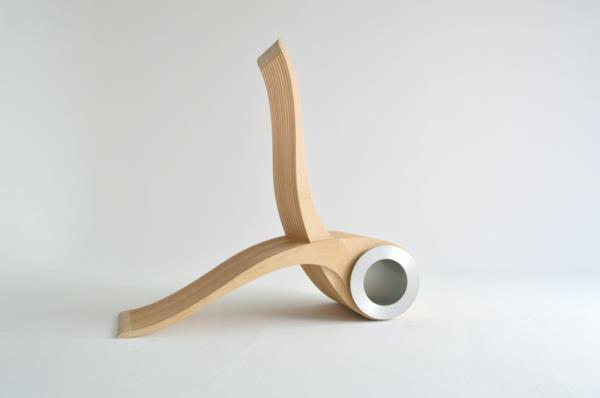 Ξύλινα έπιπλα σχεδιαστών καρέκλας EXOCET