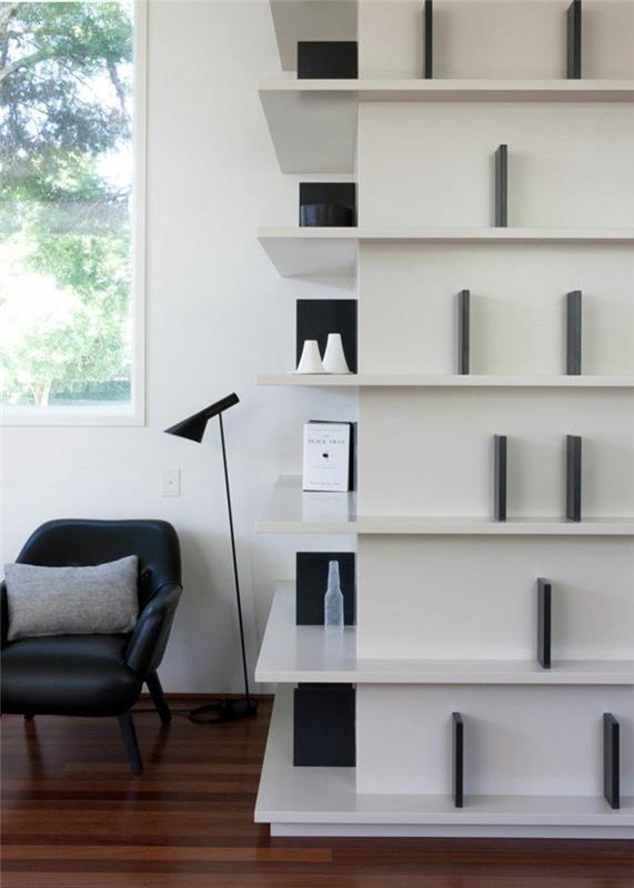 Ikea γωνιακό ράφι φτιάξτε μόνοι σας γωνιακό ράφι ξύλινο γωνιακό ράφι σαλόνι δημιουργικός τοίχος σχεδιασμός ντεκό ιδέες DIY ιδέες15