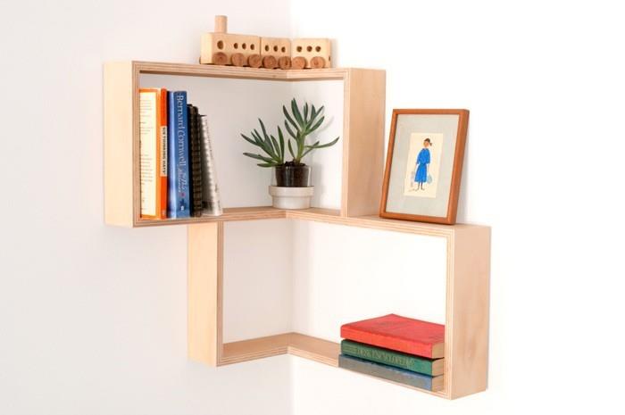 Ikea γωνιακό ράφι φτιάξτε μόνοι σας γωνιακό ράφι ξύλινο γωνιακό ράφι σαλόνι δημιουργικό τοίχο σχεδιασμός διακοσμητικών ιδεών DIY ιδέες19
