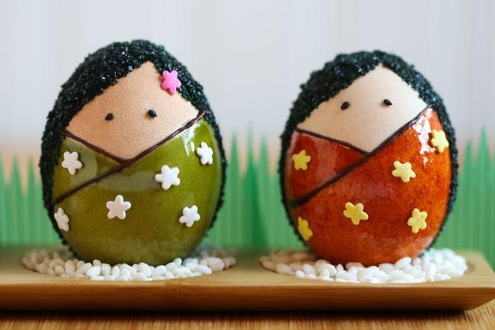 Αυγά ζωγραφίζουν πρόσωπα Πασχαλινά αυγά σχεδιασμό αυγά με πρόσωπα βαφή Πασχαλινή διακόσμηση μόνοι σας ιδέες διακόσμησης DIY