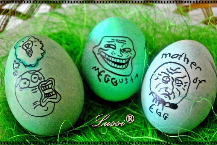 Τα αυγά βάφουν πρόσωπα πασχαλινά αυγά κάνουν αυγά με πρόσωπα κάνουν πασχαλινές διακοσμήσεις μόνοι σας geeks