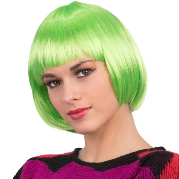 Απλά χτενίσματα - πράσινη περούκα