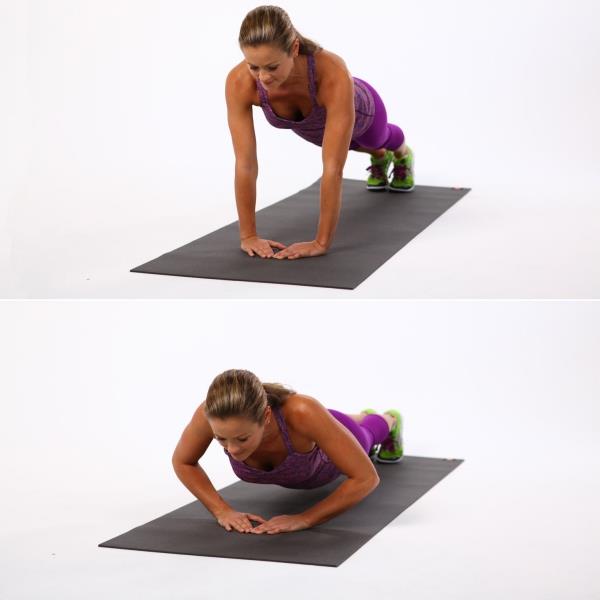 Απλές ασκήσεις Triceps που μπορείτε να κάνετε στο σπίτι Push-ups