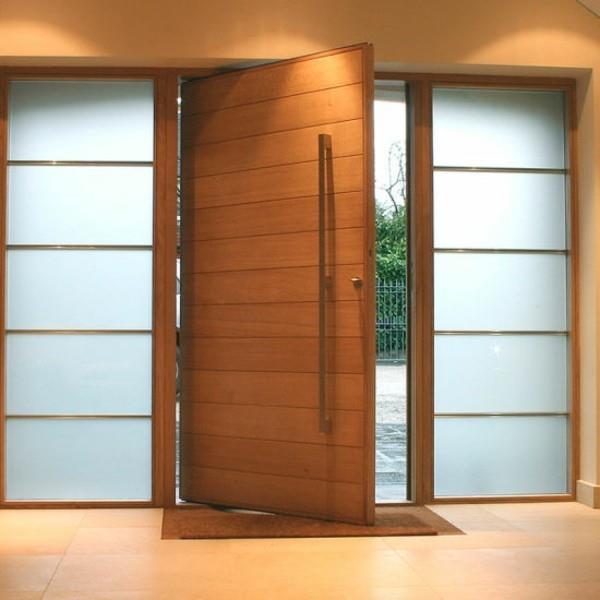 Πόρτα εισόδου εξωτερική πόρτα ξύλινη πόρτα από μασίφ ξύλο