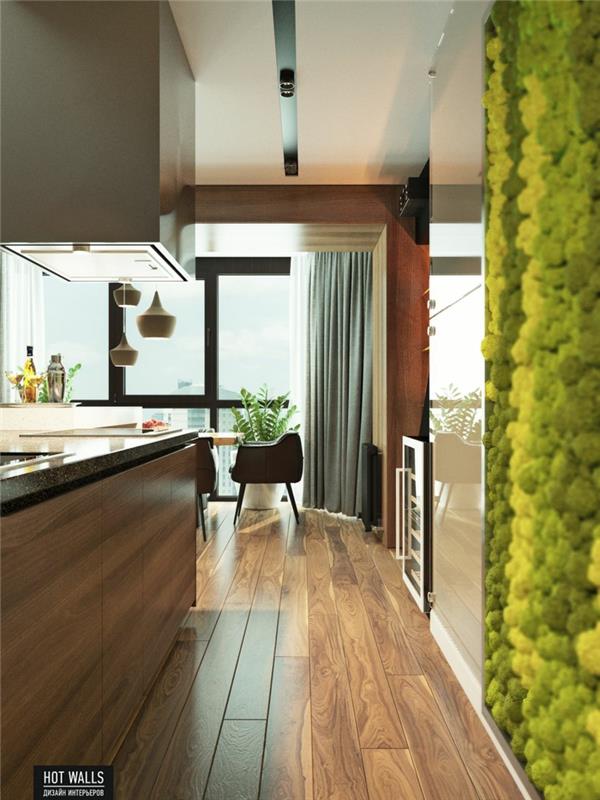 Παραδείγματα επίπλωσης σαλόνι ξύλινα έπιπλα βιώσιμες ιδέες εσωτερικού σχεδιασμού