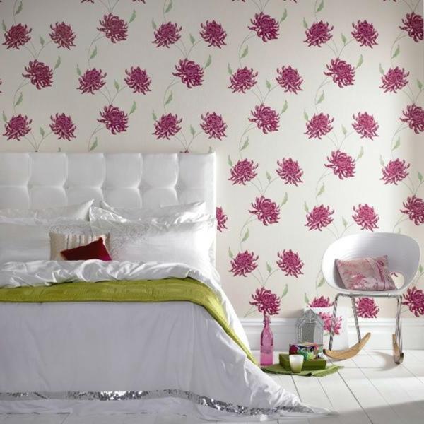 Ιδέες επίπλωσης όμορφα έπιπλα & amp; Ζωντανό λουλουδάτο υπνοδωμάτιο