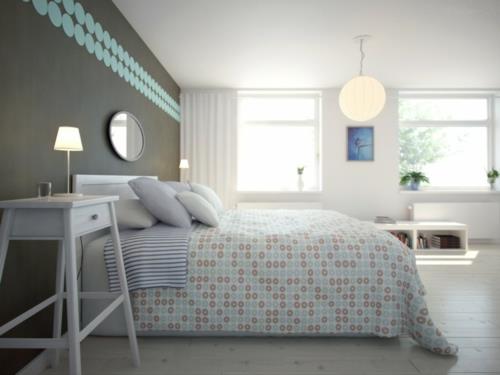 Ιδέες επίπλωσης Σουηδική διακόσμηση κρεβατιού κρεβατοκάμαρας