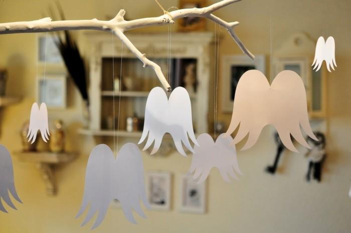 Tinker angel φτερά με χαρτί πιάτο tinker με χάρτινη διακόσμηση