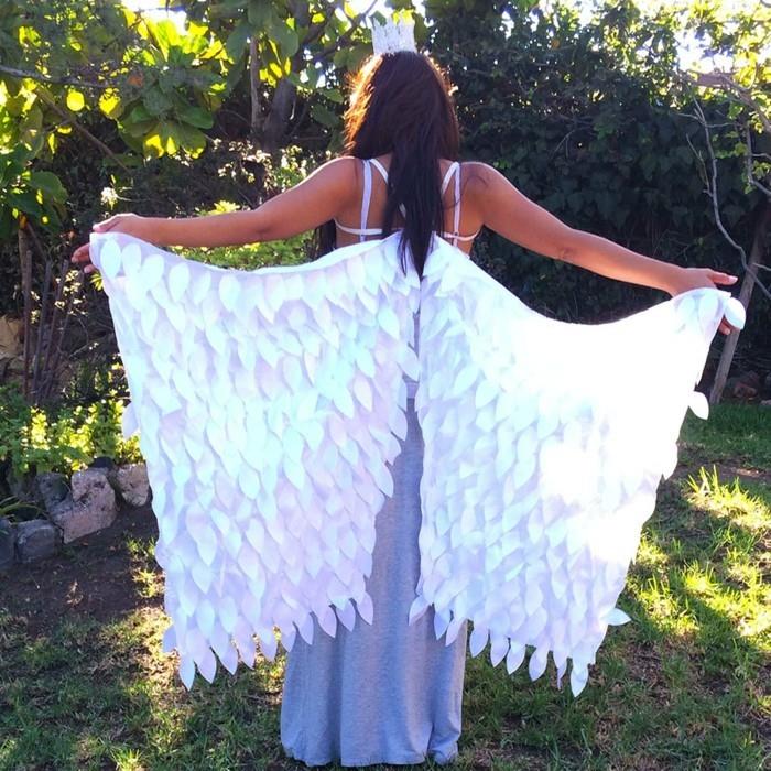 Tinker angel φτερά με χαρτί πιάτο tinker με ύφασμα