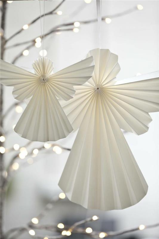 Tinker angel φτερά με χάρτινα πιάτα tinker χριστουγεννιάτικες διακοσμήσεις