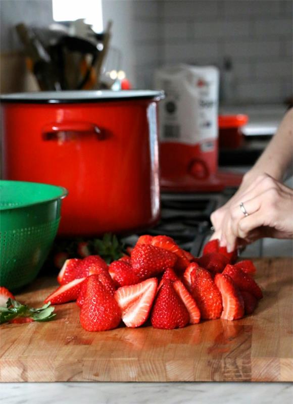 Φτιάξτε μαρμελάδα φράουλα μόνοι σας προετοιμασία συνταγής