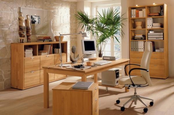 Εργονομία στο χώρο εργασίας μοντέρνα ξύλινα έπιπλα γραφείου σπιτιού