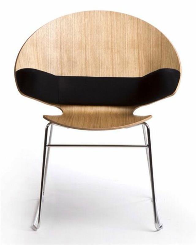 Καρέκλες τραπεζαρίας εργονομικές καρέκλες ξύλινη καρέκλα με επικαλυμμένη πλάτη