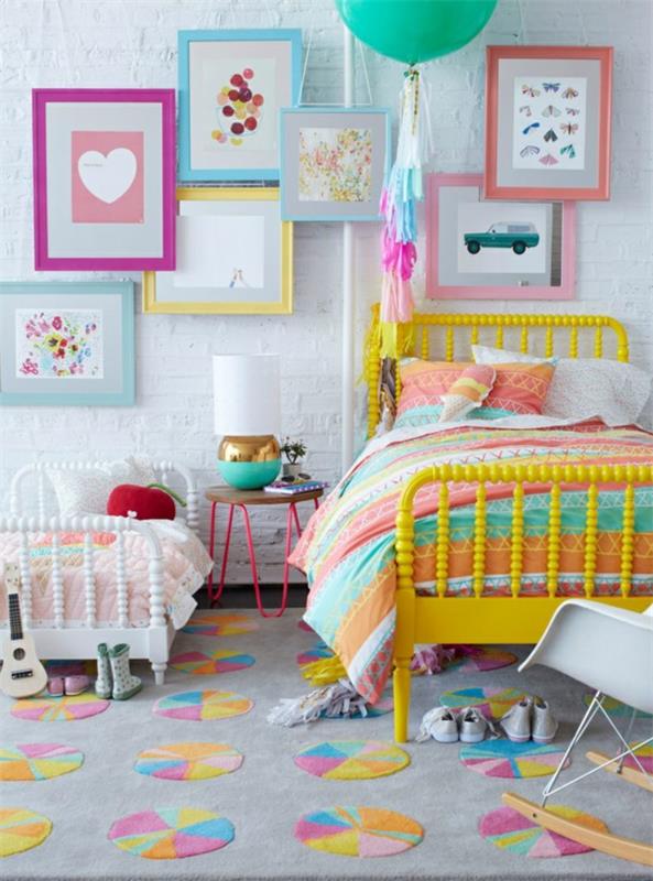 Ιδέες χρώματος παιδικό δωμάτιο παιδικό δωμάτιο πολύχρωμο