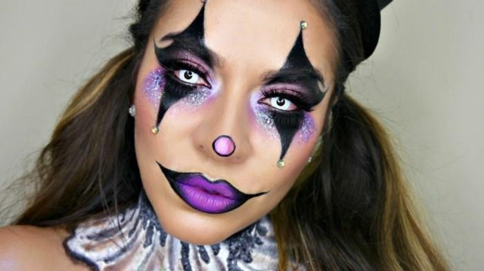 Mardi Gras συμβουλές μακιγιάζ έγχρωμοι φακοί