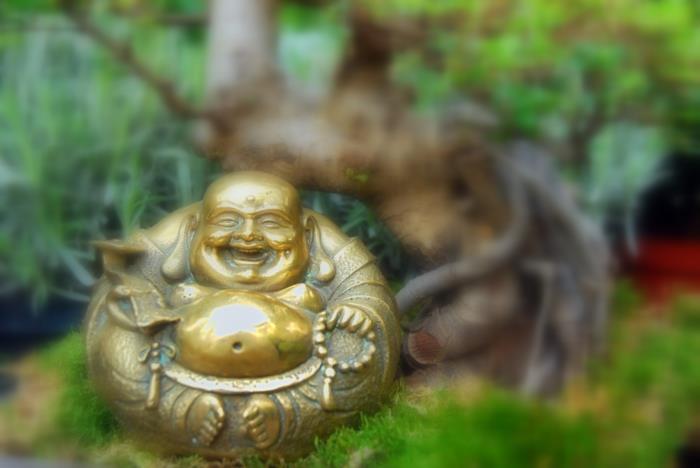 Κήπος Φενγκ Σούι του Βούδα που γελάει
