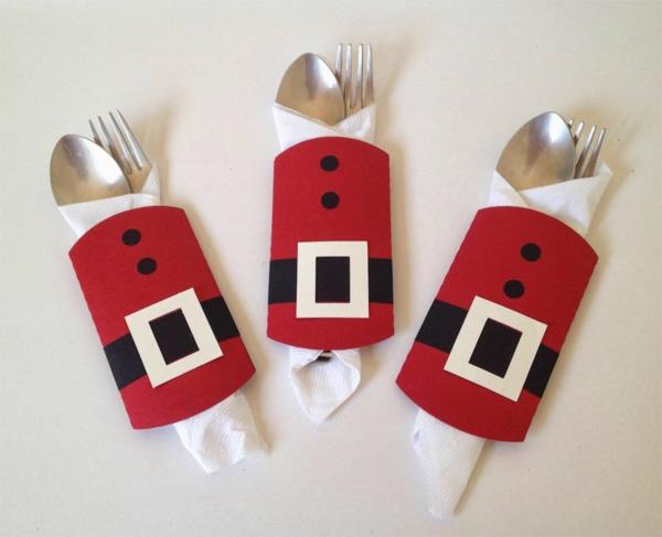 Ράψτε τις δικές σας γιορτινές τσάντες μαχαιροπίρουνα για το Χριστουγεννιάτικο Άγιο Κλάους