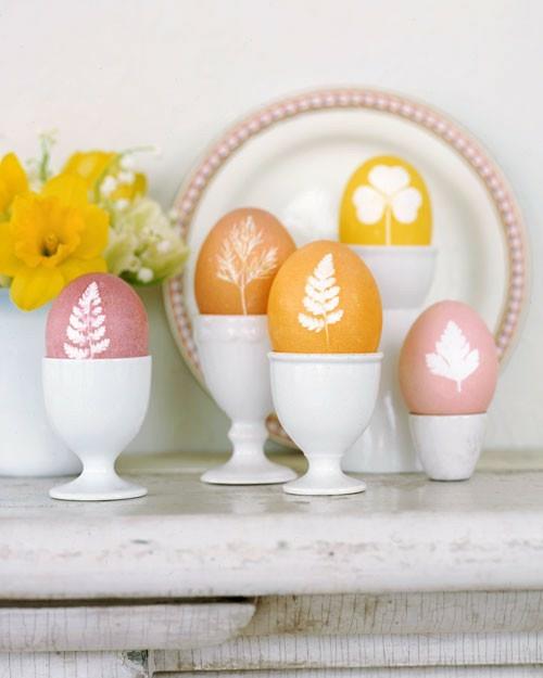 Εορταστικές ιδέες διακόσμησης Πασχαλινό κίτρινο αυγό Πασχαλινό αυγό κεραμική θήκη αυγών