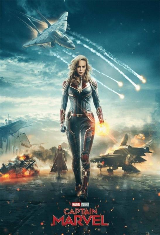 Βραβευμένη με Όσκαρ ταινιών 2019 Brie Larson στο Captain Marvel