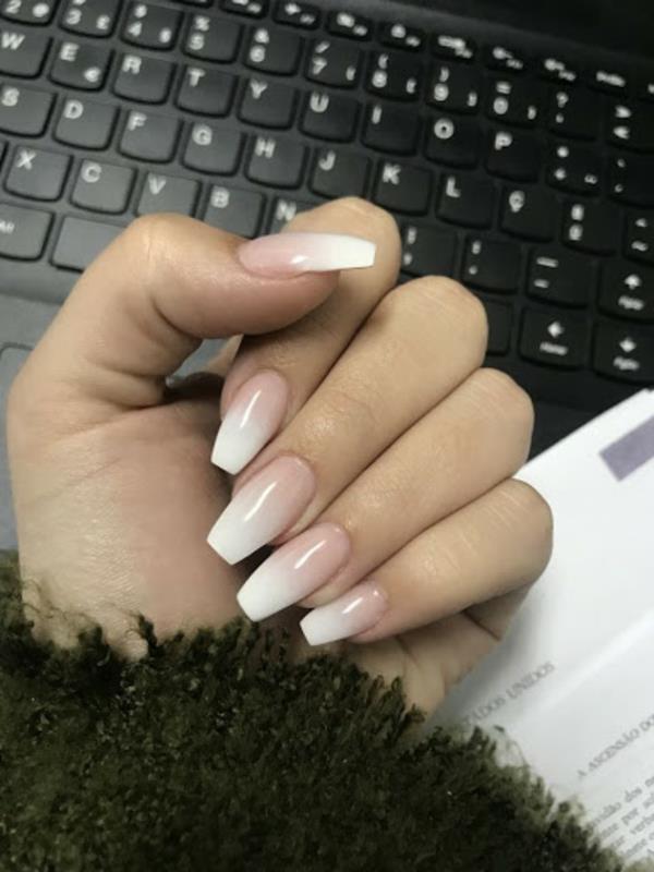 Fingernails baby boomer nails ombre σχέδια νυχιών