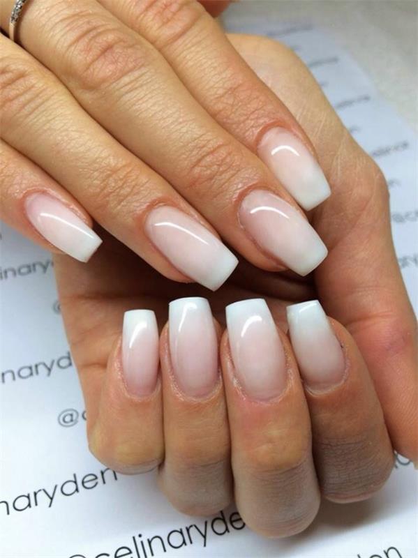 Fingernails nails baby boomer νύχια σχέδια ombre γαλλικό μανικιούρ