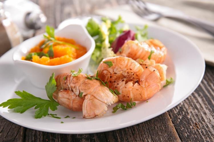 Πιάτα ψαριών Θαλασσινά ορεκτικά συνταγές γαρίδες