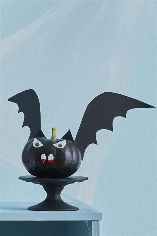 Φτιάξτε νυχτερίδες με παιδιά για το Halloween - 50 μαγευτικές ιδέες και οδηγίες βαμπίρ κολοκύθας