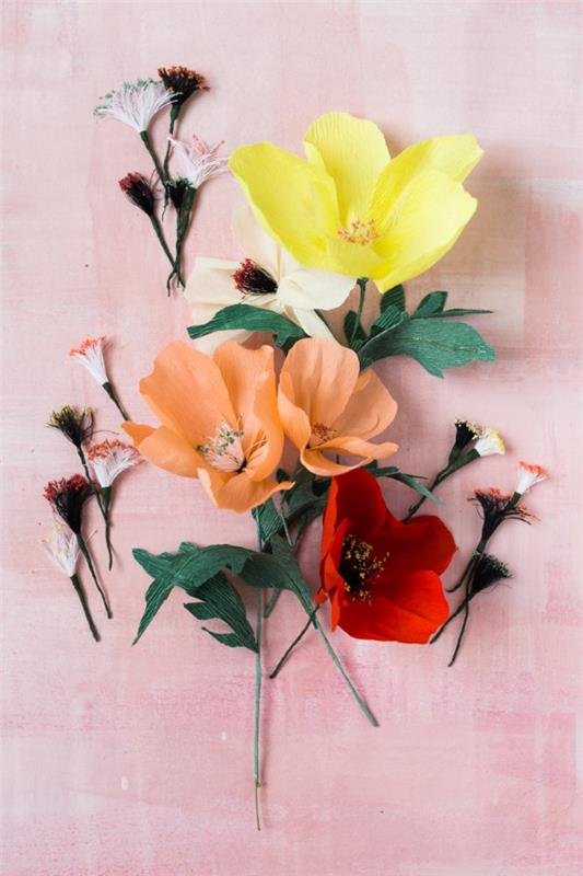 Φτιάξτε ανοιξιάτικα λουλούδια με παιδιά - ιδέες και οδηγίες για αρχάριους και επαγγελματίες χομπίστες όμορφα απλά ανοιξιάτικα λουλούδια