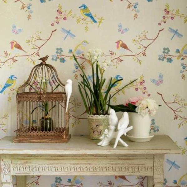 tinker όμορφη ανοιξιάτικη διακόσμηση ιδέες κήπου φτιάξτε μόνοι σας κλουβί πουλιών