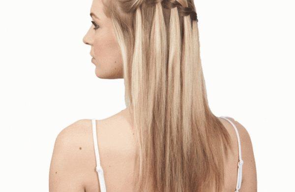 Hairstyles for Summer - Ladies - Waterfall Hairstyle