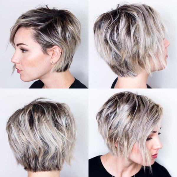 Χτενίσματα για στενά πρόσωπα Pixie Hair Trends