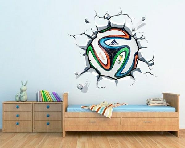 Ποδόσφαιρο adidas παιδικό υπνοδωμάτιο οικιακοί φίλοι του ποδοσφαίρου ελκυστικοί
