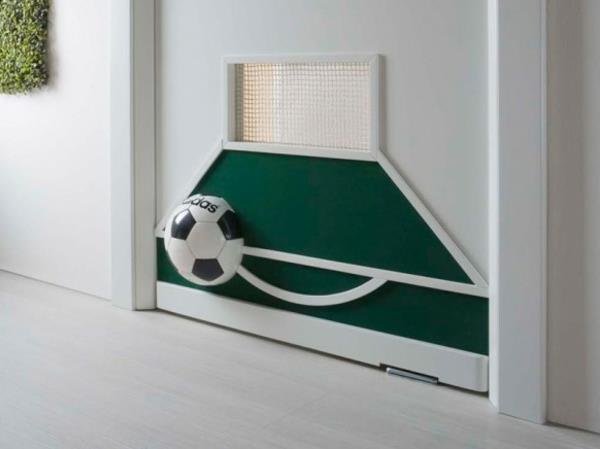 Ποδόσφαιρο διακόσμηση σπιτιού ποδοσφαιρόφιλοι μοτίβο τοίχου