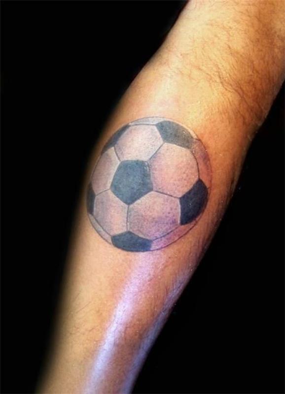 Ποδόσφαιρο τατουάζ εικόνες αστέρια μπάλα